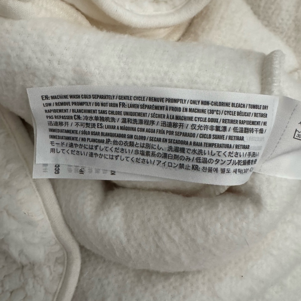 Abercrombie & Fitch Sherpa Half Zip Pullover - Picture 7 of 8